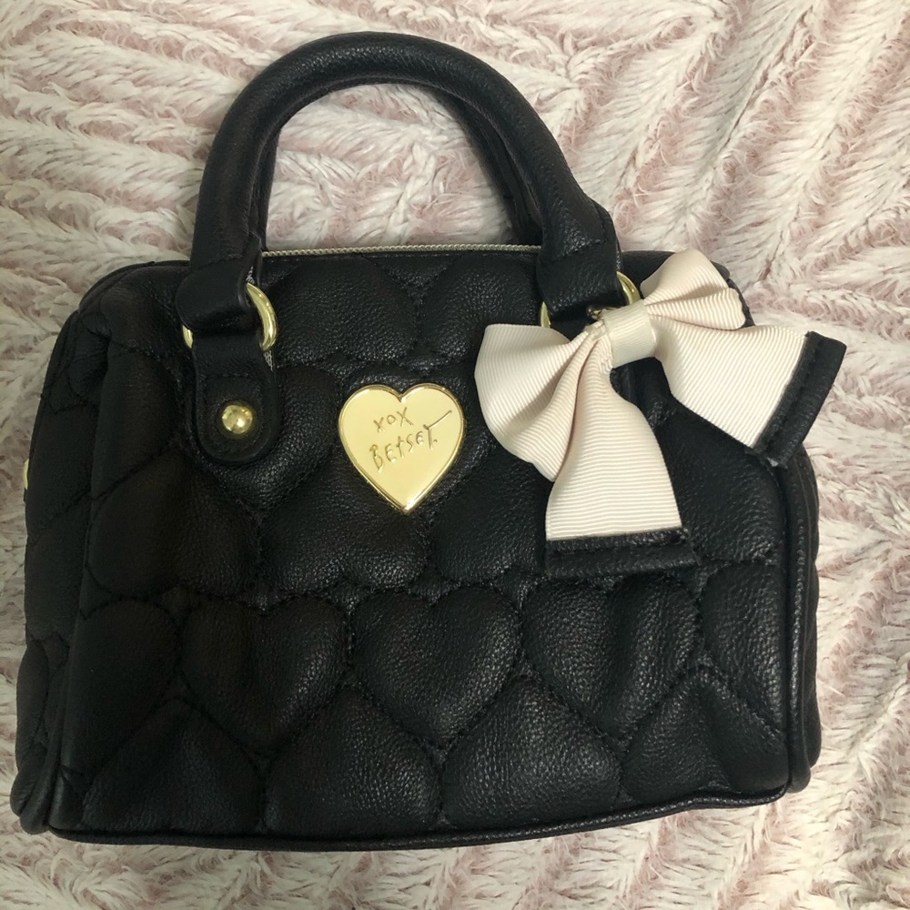 Betsey Johnson black handbag